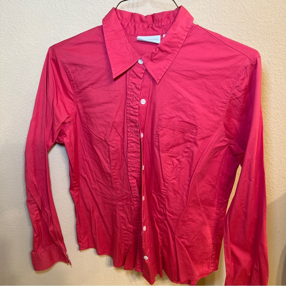 Liz Claiborne Long Sleeve Button Down Shirt